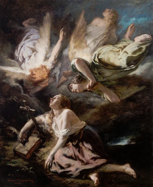 Dying Magdalene, Octave Tassaert