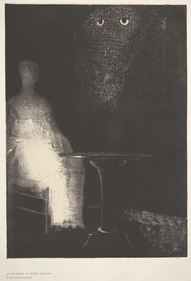 Below, I Saw the Vaporous Contours of a Human Form