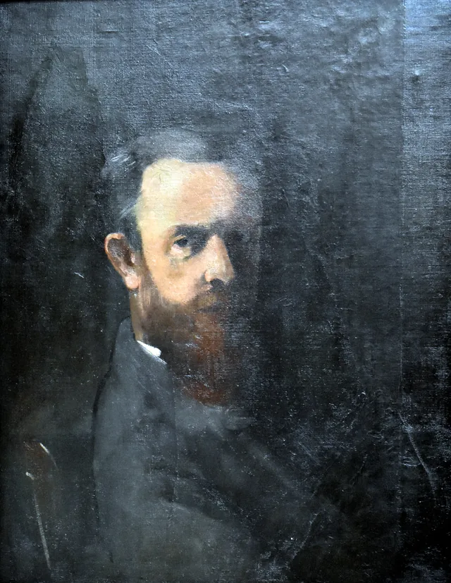 Bust-Length Self-Portrait