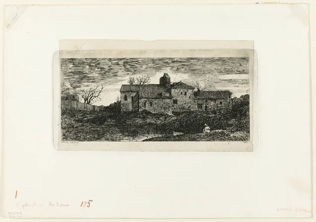 Chapelle et hospice de pèlerins à Harambeltz (Basses-Pyrénées)