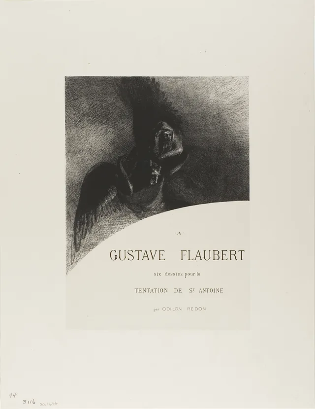 Frontispice d'À Gustave Flaubert