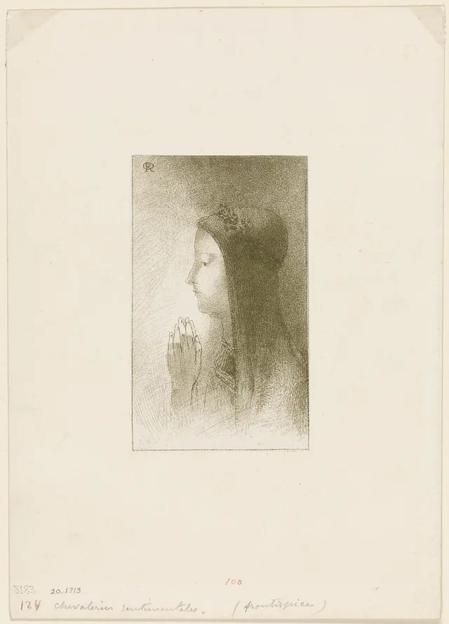 Frontispice pour Chevaleries sentimentales de Ferdinand Hérold