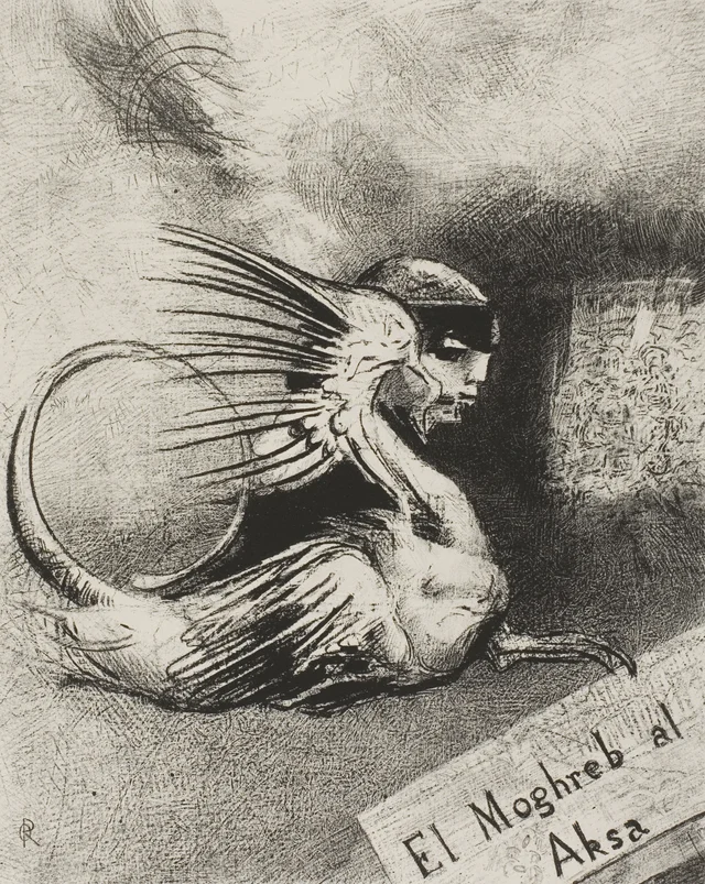 Frontispicio para El Moghreb al Aksa de Edmond Picard
