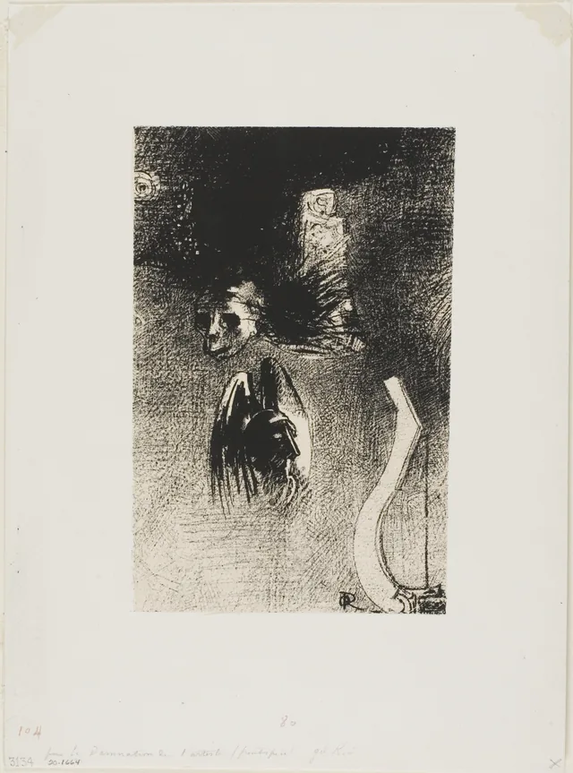 Frontispiece for Iwan Gilkin's La Damnation de l'artiste
