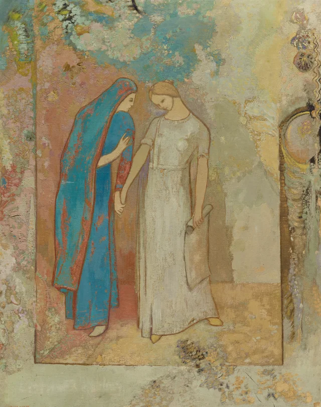 Initiation to Study, Two Young Ladies