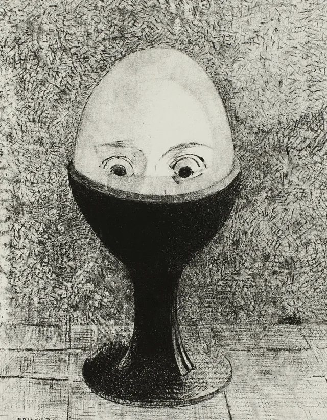 L'Œuf, Odilon Redon