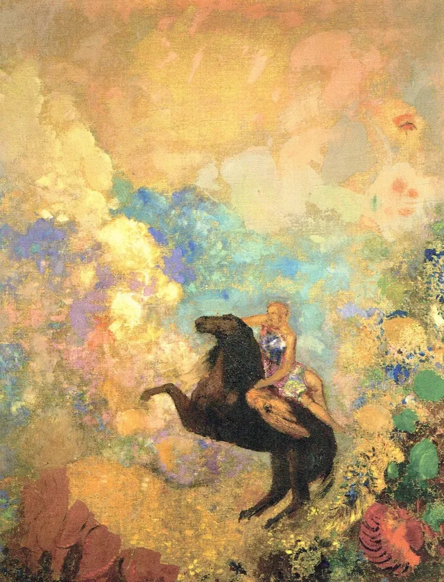 La Muse sur Pégase
