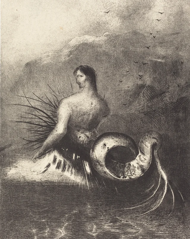 La Sirena salió de las olas vestida de dardos