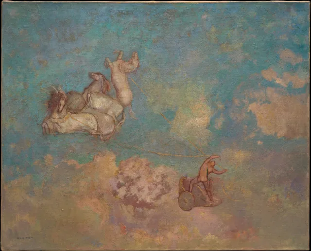 The Chariot of Apollo, Odilon Redon