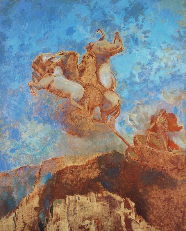 Le char d'Apollon, Odilon Redon