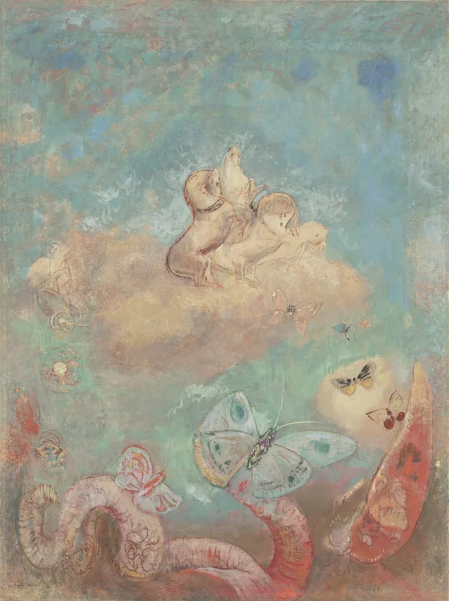 Chariot of Apollo, Odilon Redon