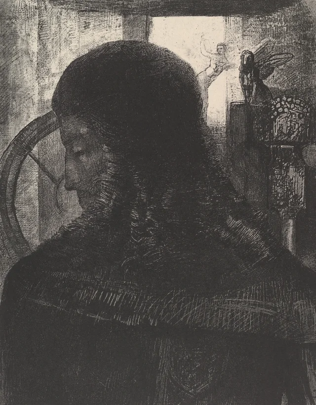Le Vieux Chevalier, Odilon Redon
