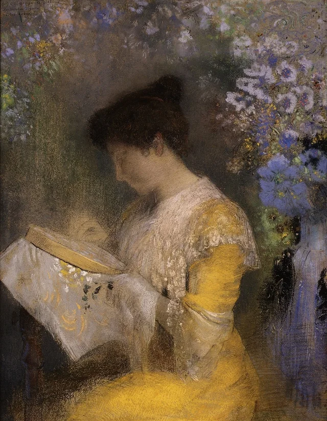 Madame Arthur Fontaine (Marie Escudier, 1865–1946), Odilon Redon
