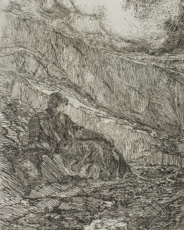 Meditación, Odilon Redon