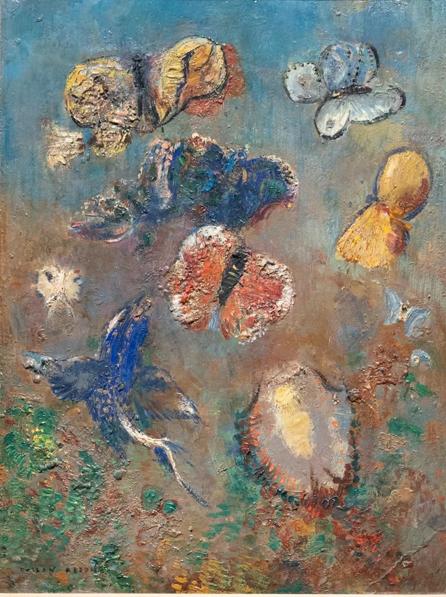 Butterflies, Odilon Redon