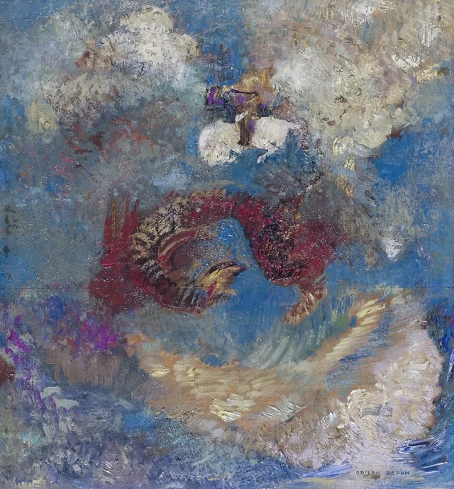 Saint George and the Dragon, Odilon Redon