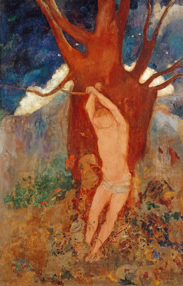 Saint Sebastian, Odilon Redon