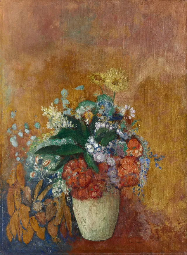 Vase de fleurs, Odilon Redon