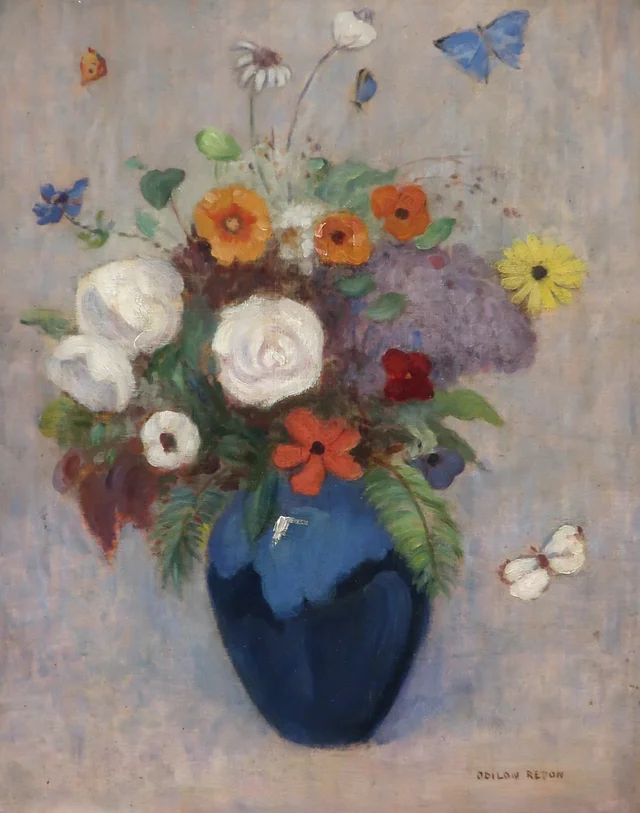 Jarrón de flores