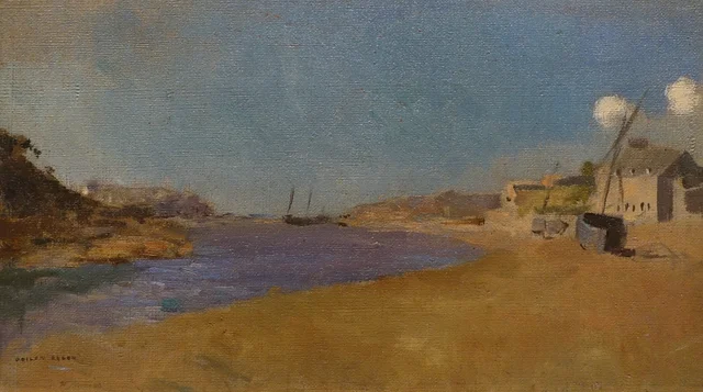 Pueblo de pescadores, Bretaña