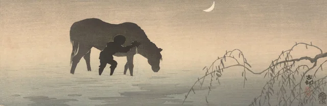 Homme et cheval