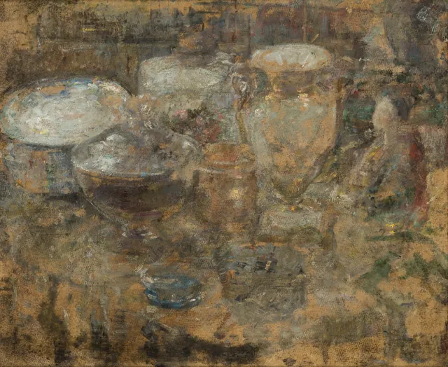 Still Life (double-sided painting)