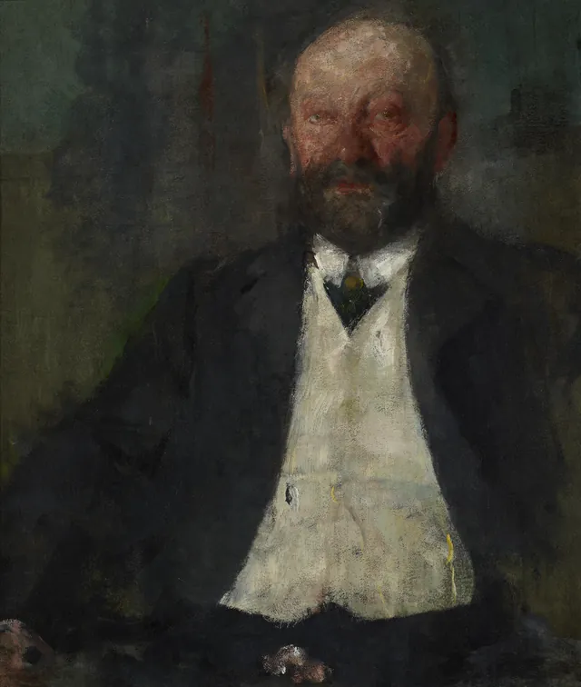Portrait of Adam Nowina Boznański, the Artist's Father
