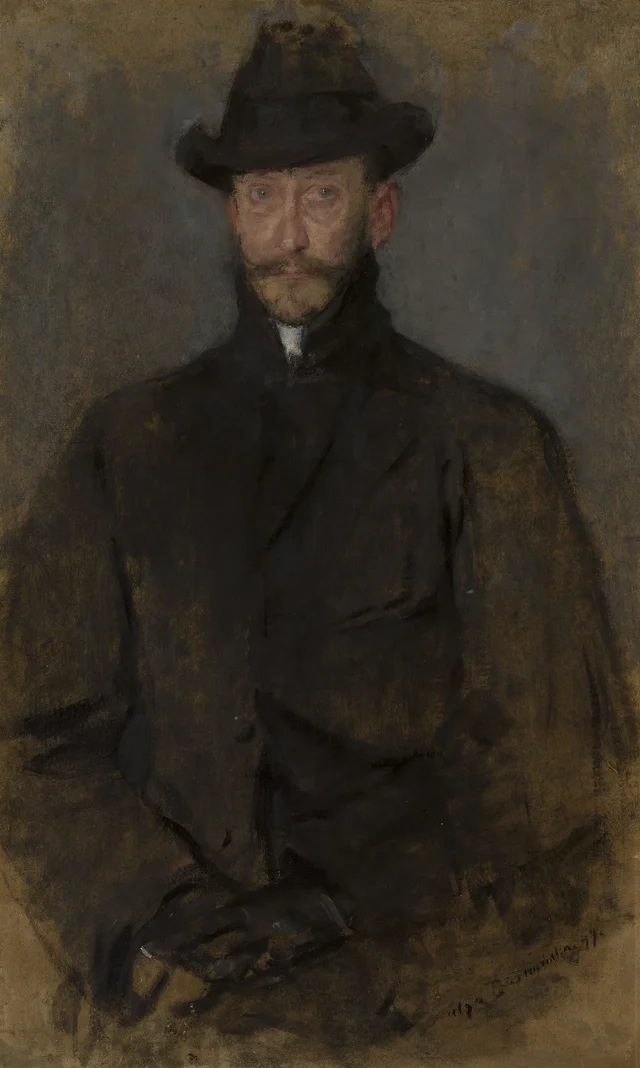 Retrato de Antoni Kamieński (1860/1-1933), pintor