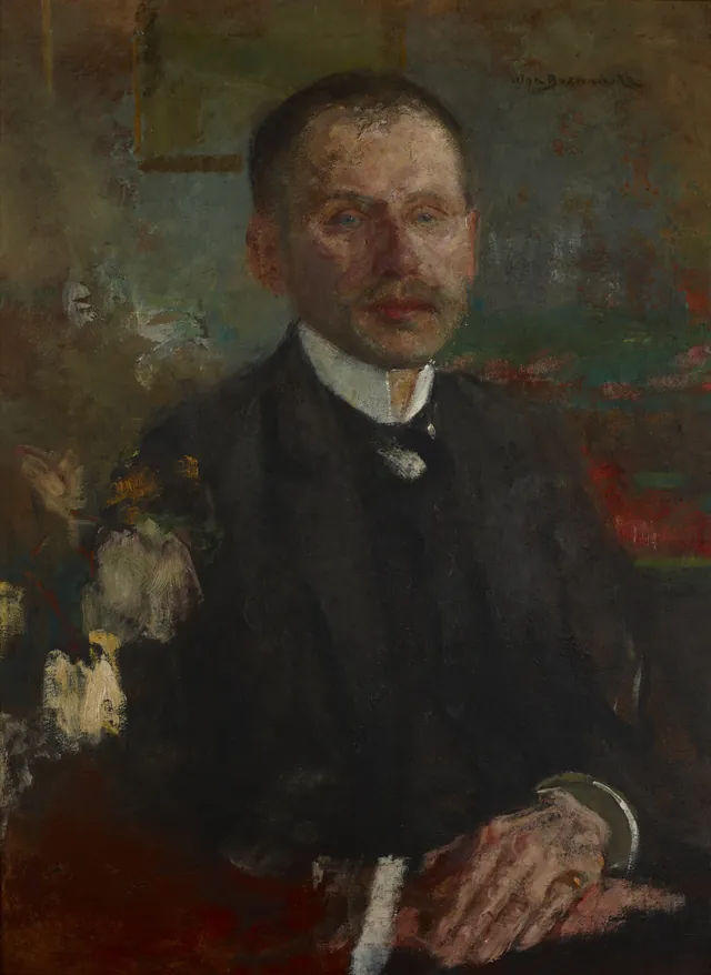 Portrait of Bogdan Faleński (double-sided painting)