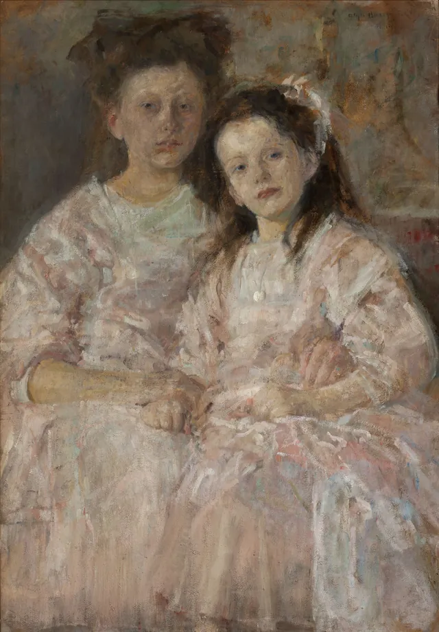 Portrait of the Girls Helena and Władysława Chmielarczyk