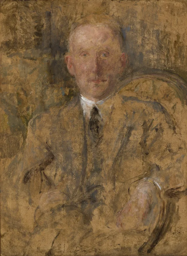 Retrato de Emeryk Hutten-Czapski, Olga Boznańska