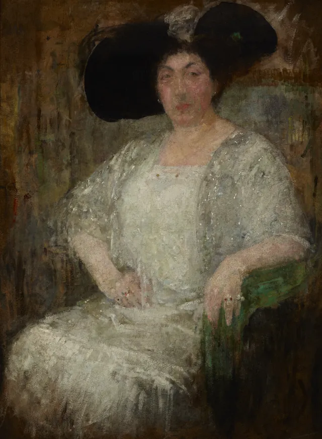 Portrait of Gabriële Réval, French Writer