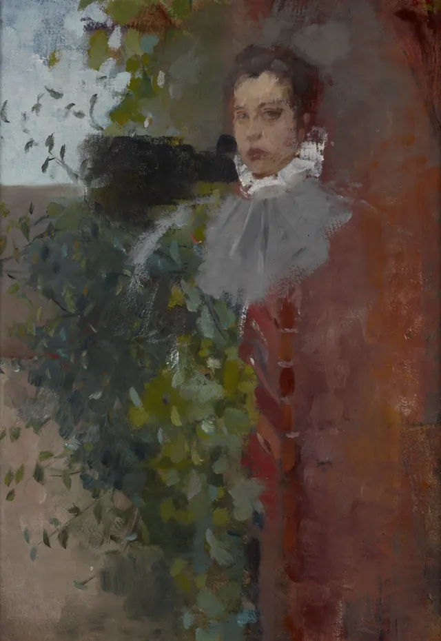 Portrait of a Woman (double-sided painting)