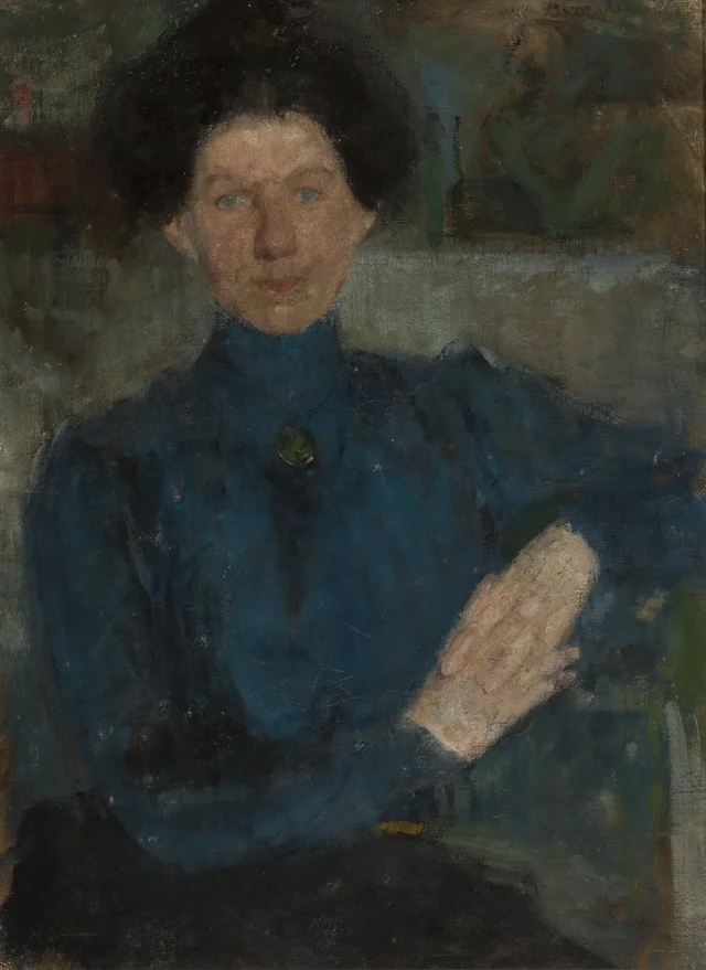 Portrait of Maria Koźniewska-Kalinowska (1875-1968), Painter