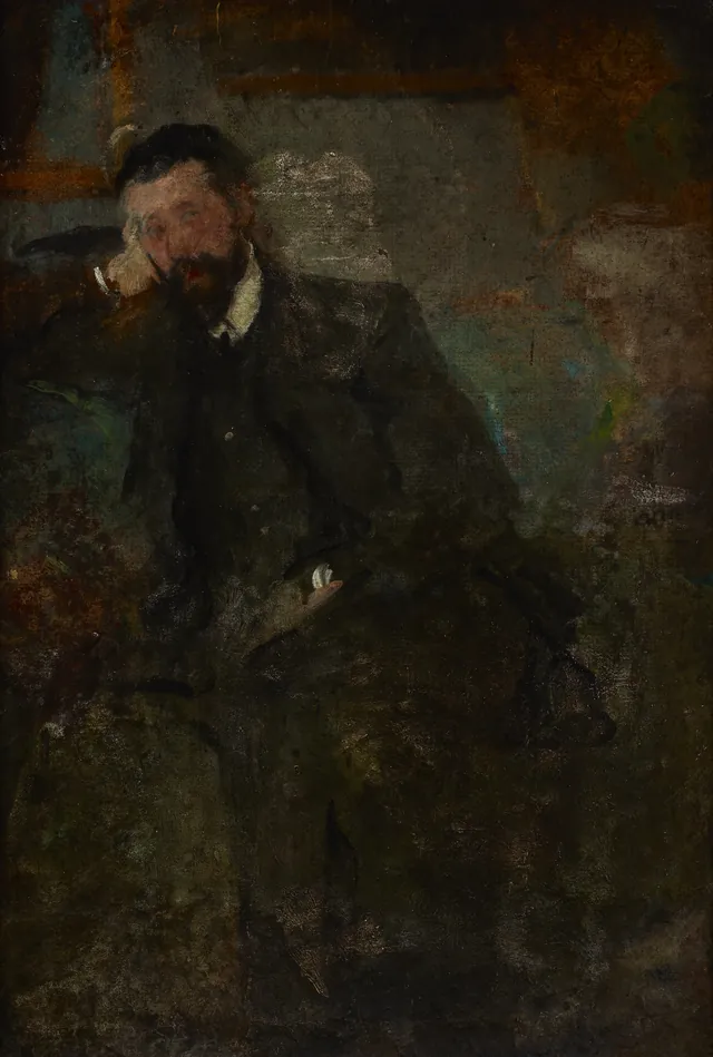 Portrait of a Man (double-sided painting)