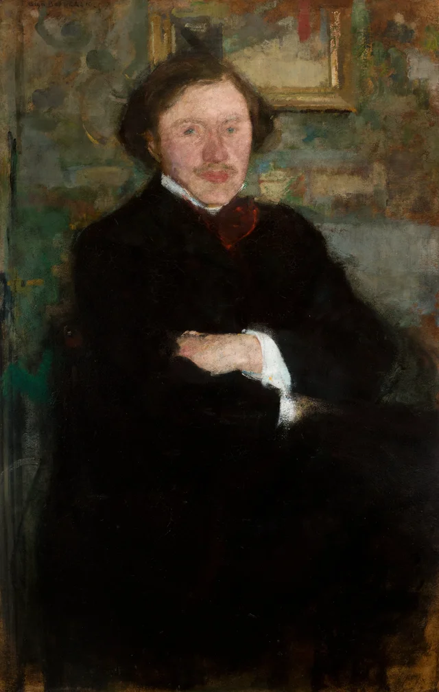 Retrato del músico, el profesor Dieth