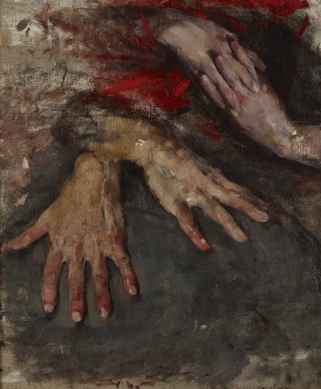 Estudio de dos pares de manos, Olga Boznańska