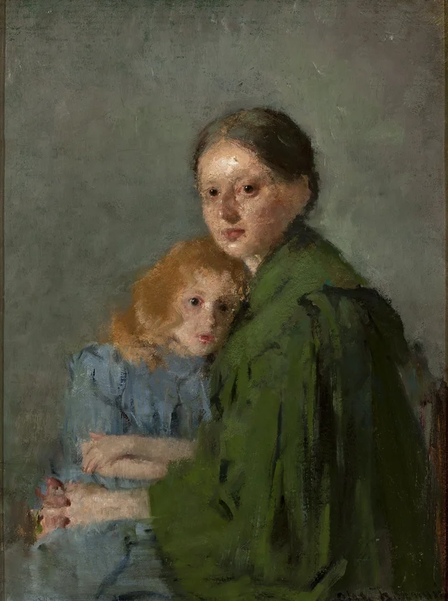 Study of a Woman with a Little Girl