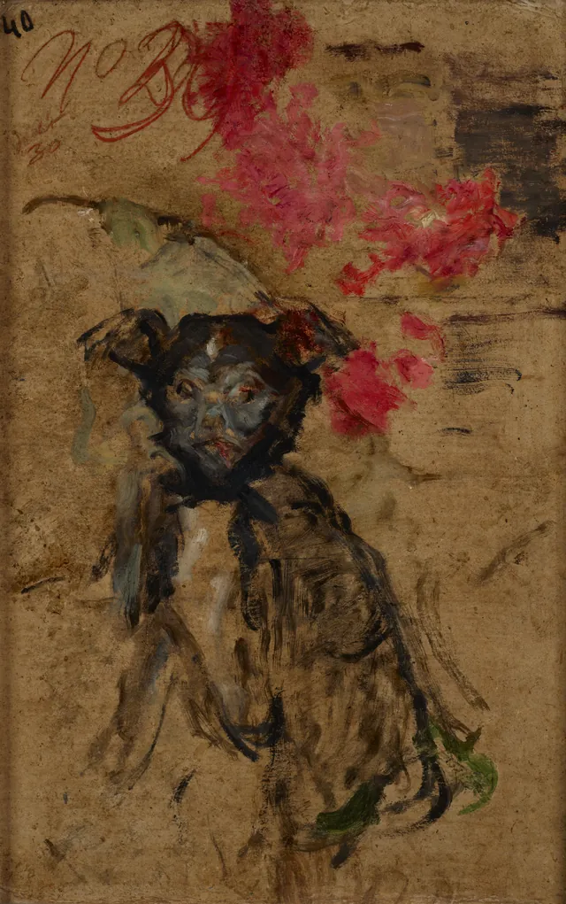 Study of the Artist's Dog (double-sided painting)