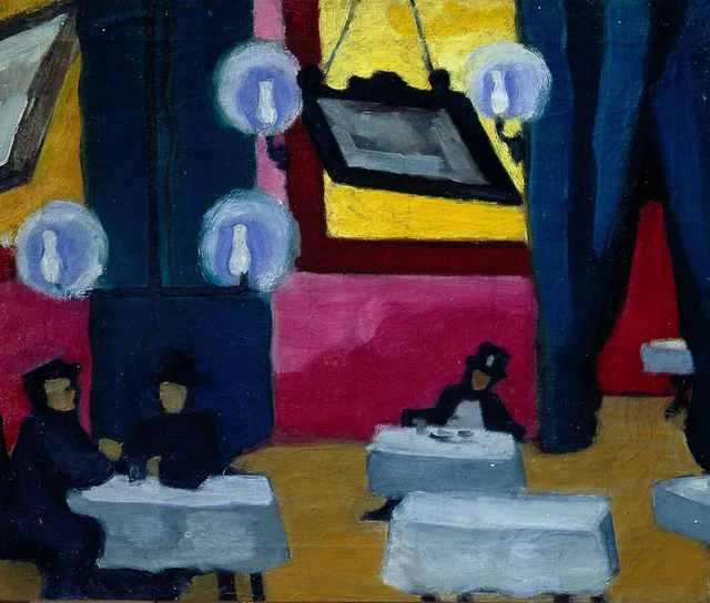 El restaurante, Olga Rozanova
