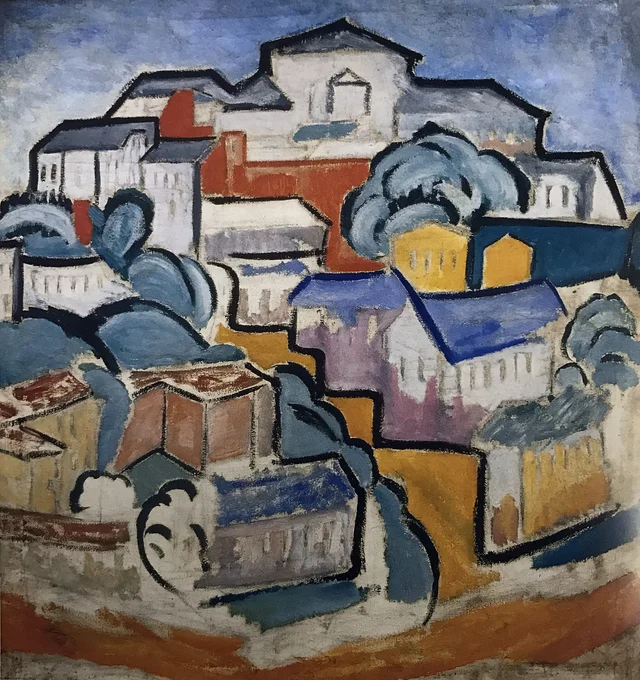 Paisaje urbano, Olga Rozanova
