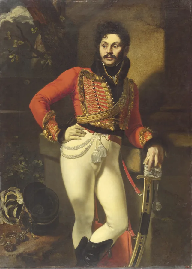 Portrait of Life Guard Colonel Yevgraf Davydov, Oreste Kiprensky
