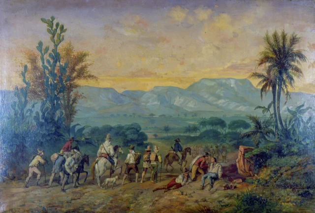 Bandeirantes on the Road to the Mines, Oscar Pereira da Silva