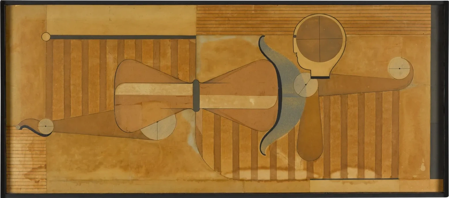 Mythical Figure, Oskar Schlemmer