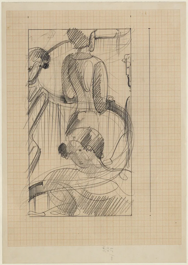 Curved Staircase, Oskar Schlemmer