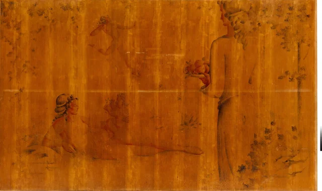 Spring, from the series "The Four Seasons", Oskar Schlemmer