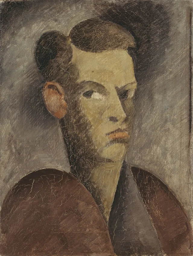 Cabeça masculina I, autorretrato