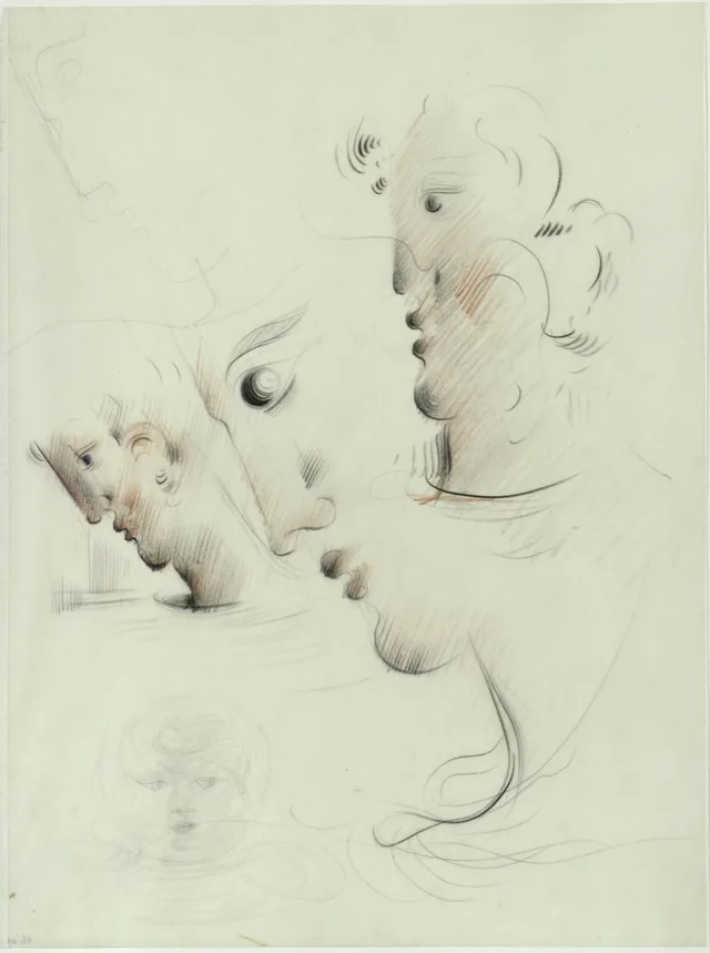 Heads, Oskar Schlemmer