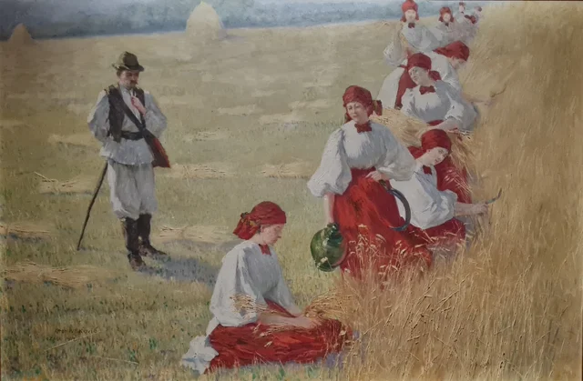 The Reapers (second version), Oton Iveković