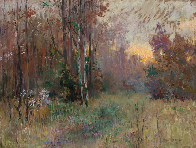 Landscape, Oton Iveković